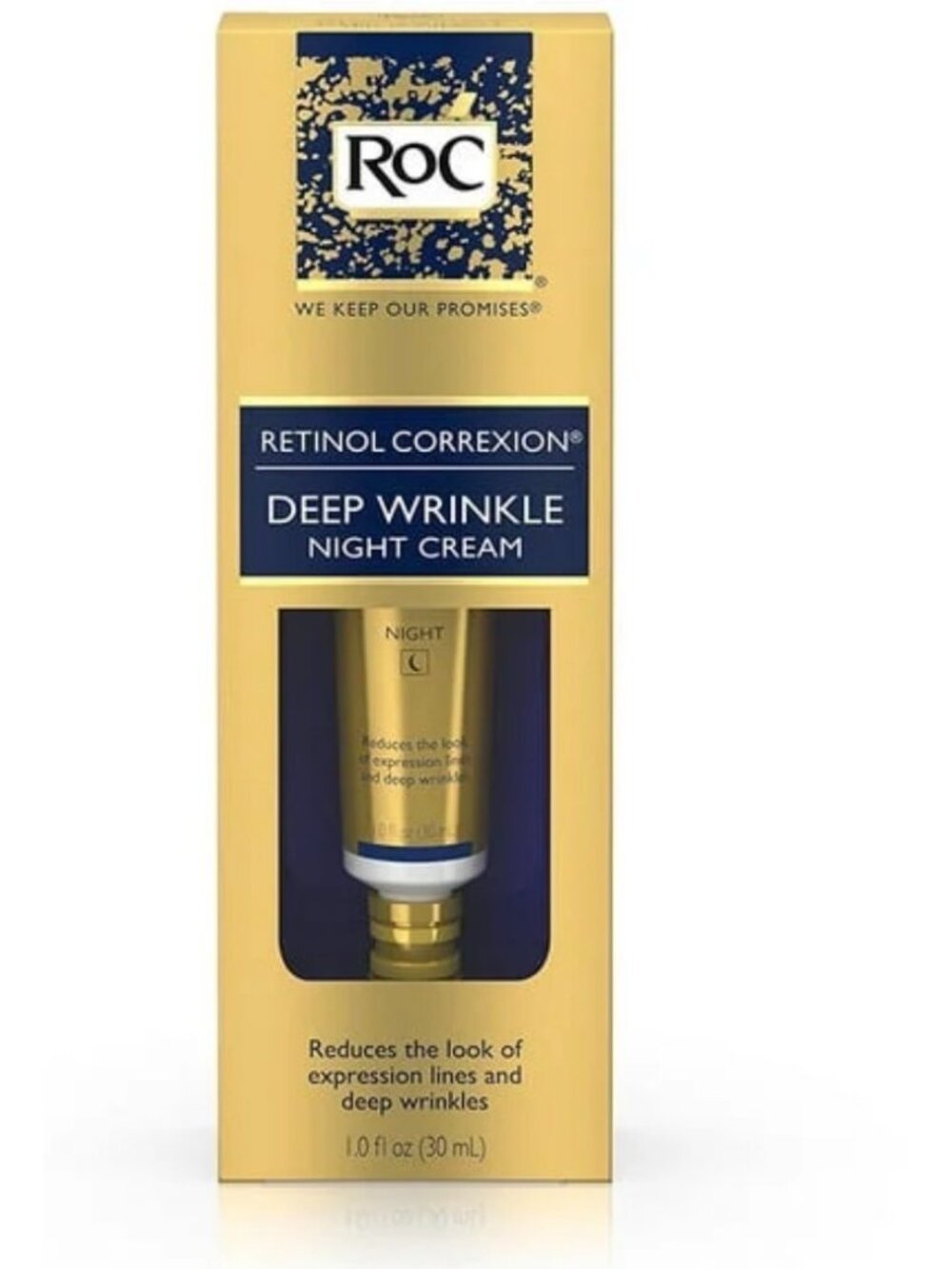 ROC Retinol Correxion Deep Wrinkle Night Cream 1.1 oz